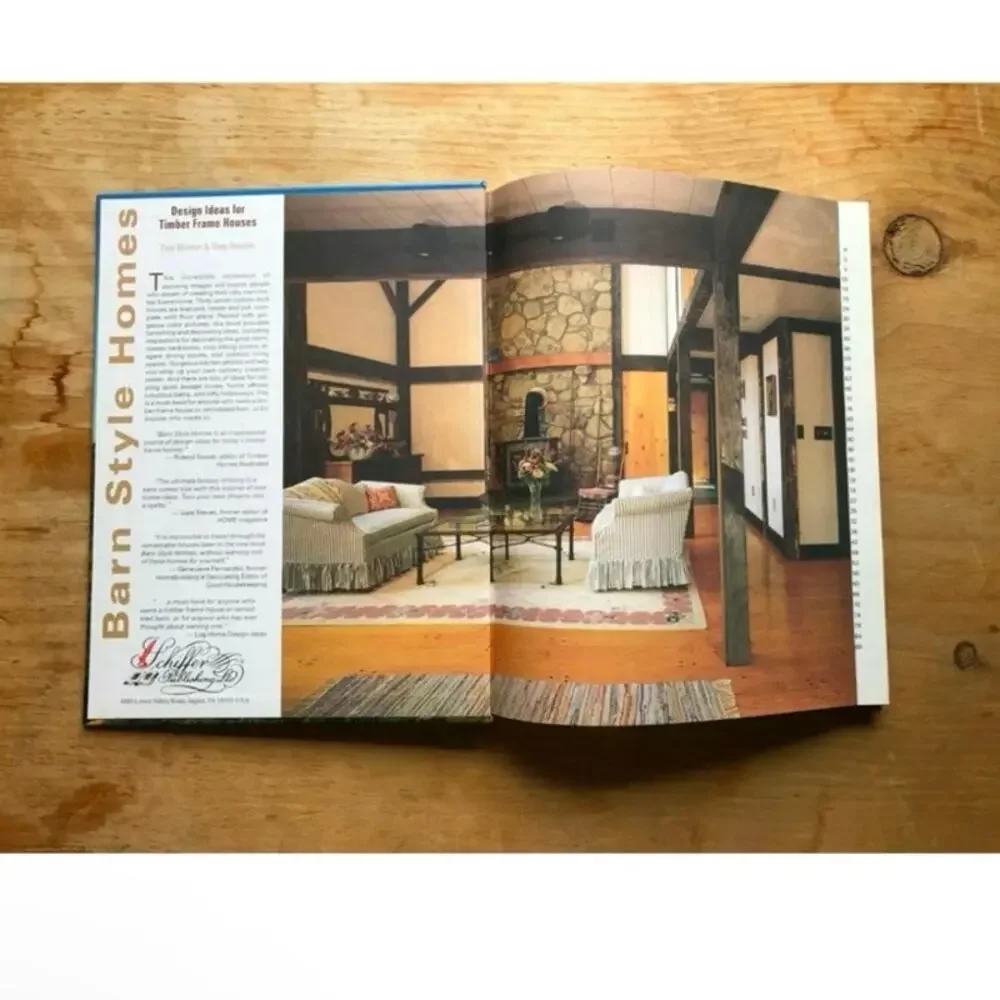 Barn Style Homes : Design Ideas for Timber Frame Houses by Tony Hanslin SIGNED